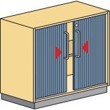 HETTICH PRESTIGE 2000 Zyl.-Rollladenschloss Z23, rechts, Dornma� 15, �18
