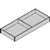 BLUM AMBIA-LINE Schubkastenrahmen breit, NL450mm, B200mm, Bardolino Eiche