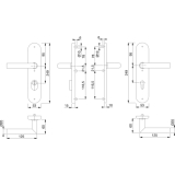 HOPPE SH-Drckergt. AMSTERDAM - auf LS PZ72, TS42-47, mK., VK 8, Ed.