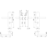 HOPPE SH-Drckergt. AMSTERDAM - auf LS PZ72, TS42-47, oK., VK8, F1