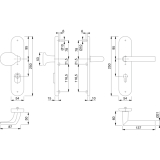HOPPE SH-Wechselgt. AMSTERDAM - auf LS PZ72, TS42-47, mK., VK 8