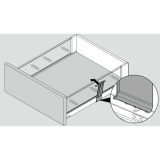 BLUM LEGRABOX free Transportsicherung