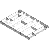 BLUM ORGA-LINE Komplettset fr Universal KB 1000 mm, Nennlnge 550 mm
