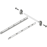 BLUM Tandembox Seitenstabilisierung nach oben gebaut, NL 650