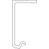 PS06 - Laufschiene, Lnge 3000, Aluminium natur eloxiert