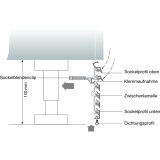 Design Dichtprofil KS lichtgrau