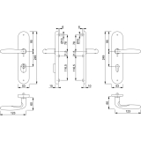 HOPPE SH-Drckergt. VERONA - auf LS PZ92, TS67 - 72, mK., Edst, matt