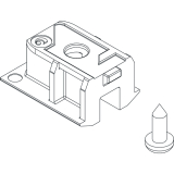EKU CLIPO 26/36 Schienenendst�ck zum Schrauben