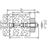 FISCHER FH II 15/ 25 B Hochleistungsanker mit Zulassung zugzonentauglich