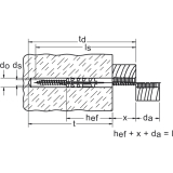 FISCHER S10 J75 S Justierdbel Nylon grau