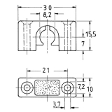 JuNie Stangenf�hrung � 8 mm