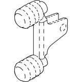 BLUM LEGRABOX Frontbefestigung H�he M, Montageart: EXPANDO