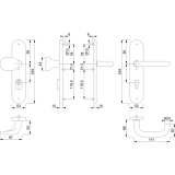 HOPPE SH-Wechselgt. PARIS - auf LS PZ72, TS42-47, mK., VK8, Ed.