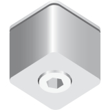 PS10 Stopper zu F�hrungsschiene, Kunststoff grau