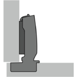 HETTICH SENSYS Topfscharnier 8645i TH FIX aufliegend�- �W 110�