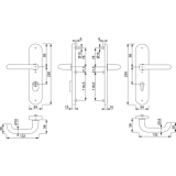 HOPPE SH-Drckergt. PARIS - auf LS PZ92, SST 8, mK., TS77-82, silber elox