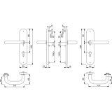 HOPPE SH-Drckergt. PARIS - auf LS PZ88, TS67 - 72, oK., Edst, matt