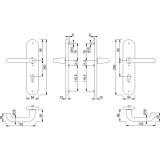 HOPPE SH-Drckergt. PARIS - auf LS PZ88,SST 8,5,oK.,TS42-47,silber elox