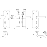 HOPPE SH-Wechselgt. PARIS - auf LS PZ92, TS67-72, SST 8, oK., Ed.