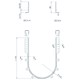 syphon flex - flexibles KSprofil zu Splenlade, grau, Bodenstrke 19mm