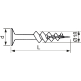 TOX Isolierd�bel A-ISOL 120 D�mmstoffd�bel wei�