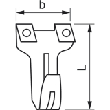 Bilderhaken Nr.3 vermessingt