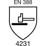SOLIDO Schutzhandschuh multi flex EN 388 Gr.7 Kategorie II