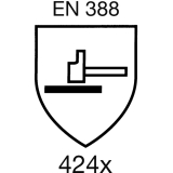 STAFFL Schutzhandschuh X-tra Tech Plus EN388 Gr.9 Kategorie II