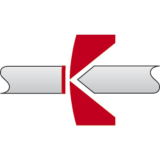 KNIPEX Przisions Elektronik Seitenschneider DIN 9654 rund ohne Facette 125 mm