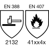 STAFFL Schweierhandschuh Welder1 Master Lnge 35 cm Gr.10.5 EN388/EN407 Kat. II