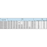 ACCURIDE 5321EC Kugelkfigfhrung - Vollauszug, L 600 mm Stahl chromatiert