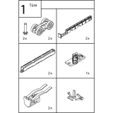 EKU DIVIDO 100 HM Beschlgegrt., 1200 x 2400 mm