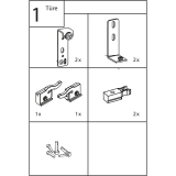 EKU REGAL - A 25 H FS - Beschlgegrt. 1200 x 2400,1 trig