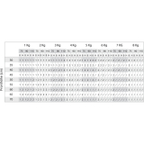 Hochstellsttze DUO, RECHTS+LINKS verwendbar, FE vernickelt