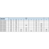 ACCURIDE 3832SC Kugelkfigfhrung - Vollauszug, L 450 mm, Stahl chromatiert