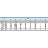ACCURIDE 5517 Kugelkfigfhrung - berauszug, L 450 mm Stahl chromatiert
