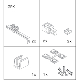 EKU CLIPO 36 GPK IS Beschlaggarnitur, 1 T�re