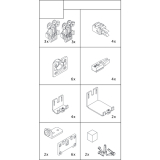 EKU CLIPO 36 H MS Beschlgegarnitur, 3 Tren