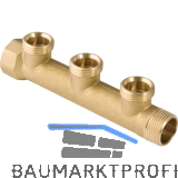 Geberit Verteiler 3 fach, 1", 3/4" EK