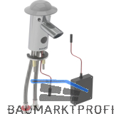 Bambini WT-Armatur Batt. verchr. 2025