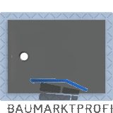 DUF CF30 integr. 120x90cm graphit