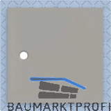 DUF CF30 integr. 120x120cm grau