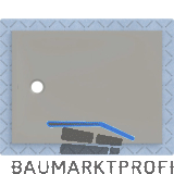 DUF CF30 integr. 120x90cm grau