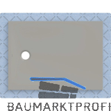 DUF CF30 integr. 110x80cm grau