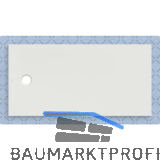 DUF CF30 integr. 160x80cm weiss