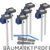 Fussverlaengerung bis 25 cm, 7 Stueck