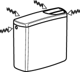Geberit Splkasten AP140 m 3