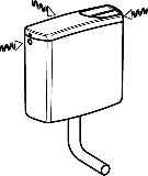 Geberit Sp�lkasten AP140 verschraubt