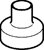 Geberit PE Reduktion zentrisch