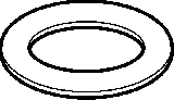 Geberit PE Flanschdichtung d 125 368742